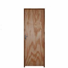 Imagem de Kit Porta Lisa de Madeira Mescla 70 X 2.10 - Hale
