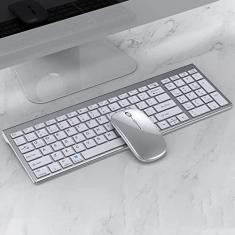 Imagem de Acessórios para computador 109 Conjunto de mouse de teclado Bluetooth de três modos
