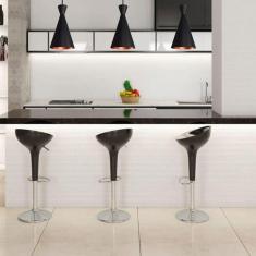 Imagem de Kit 4 Lustres Pendente Cone Estilo Dixon  Fosco/Cobre