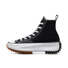 Imagem de Converse Men's Run Star Hike High Top Sneakers, Black/White/Gum, 10.5 Medium US
