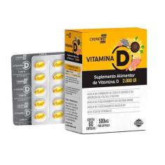Imagem de Cronovit Vitamina D 2.000Ui 500Mg 60 Cápsulas