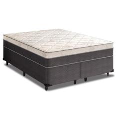 Imagem de Cama Box Queen + Colchão Molas Ensacadas Luare Europillow 158x198x70cm