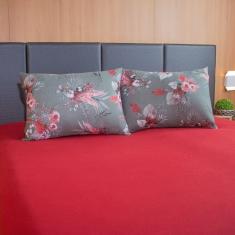 Imagem de Jogo de Lençol Casal 3 Peças Veruska Malha 100% Algodão Portallar