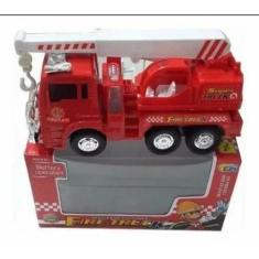 Imagem de Brinquedo Caminhão De Bombeiro Com Luz E Som - Toys