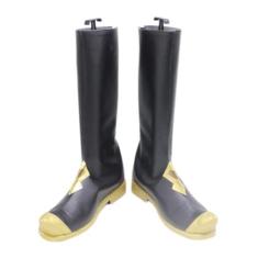 Imagem de COSGOGO Tênis Genshin Impact Al Haitham Cosplay Halloween Carnaval Feminino Masculino Anime Jogo Cosplay Sapatos RPG, Preto, 7