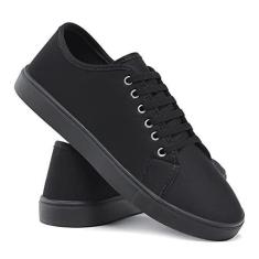 Imagem de Tênis Básico Com Sola Reta Em Borracha Masculino Fechamento Em Cadarço