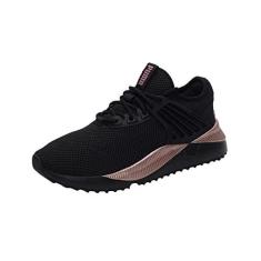 Imagem de PUMA Tênis feminino Pacer Future, Puma, preto, ouro rosa, 36