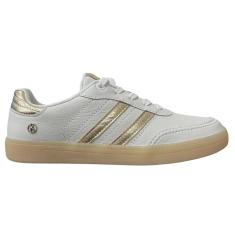 Imagem de Tênis Casual Feminino Kolosh C3905 Couro Cadarço Branco-Feminino