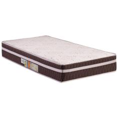 Imagem de Colchão Solteiro Anatômico D28 / Orthoface Vip Euro Pillow Brown (88x188x25) - Polar