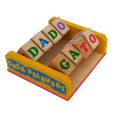 Imagem de Caça Palavras de Girar Brinquedo Pedagógico Educativo