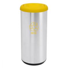 Imagem de Lixeira Inox Tramontina 40L Cápsula Selecta Basculante Amare