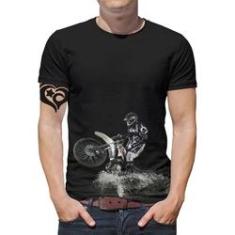 Imagem de Camiseta Motocross Trilha PLUS SIZE enduro Masculina Roupa S