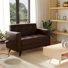 Imagem de Sofá 2 Lugares material sintético Vitrola - Montreal