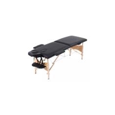 Imagem de Cama Maca Massagem Portátil Trevalla Dobrável Diva Preta