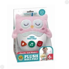 Imagem de Pelúcia Musical Coruja Divertida com Sons e Luz - Castela - Castela Br