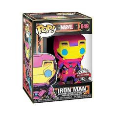 Imagem de POP FUNKO 649 IRON MAN BLACK LIGHT MARVEL