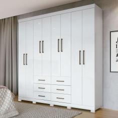 Imagem de Guarda Roupa Casal 8 Portas Liverpool Santos Andirá Atacama