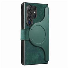Imagem de Capa magnética removível com compartimento para cartão de carteira para Samsung Galaxy S24 S23 Ultra S22 Plus S20 S21 Fe, verde, para Galaxy S20 FE