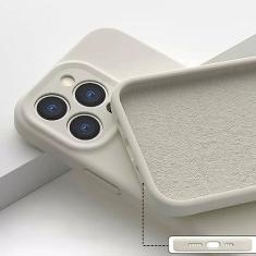 Imagem de Capa de telefone de silicone líquido para Huawei Honor 10 10i 20 Lite 30 honor 50 SE 60 70 Pro capa protetora de lente sólida, marfim, For Honor 30