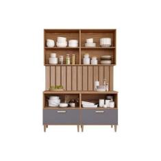 Imagem de Cozinha Completa Bella 5 Peças s/ Portas (2 Armários + 2 Balcões + 1 P