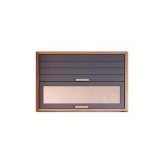 Imagem de Armário de Cozinha Modulado Eloise 2 Portas Basculante c/ Vidro Reflec