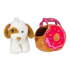 Imagem de Barbie Pelúcia na Bolsinha Cachorrinha Branca e Marrom - Fun Divirta-se