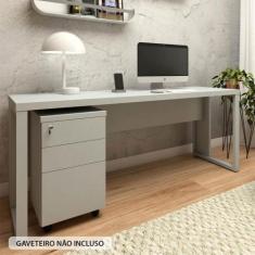 Imagem de Escrivaninha Industrial 170cm x 60cm Pés Metal F5 Office - F5 Office G