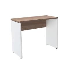 Imagem de Mesa Secretaria Pé Painel P25 Pandin Naturale/branco 120X60x75 Pandin