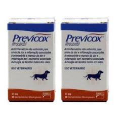 Imagem de Previcox 57mg Cães 60 Comprimidos kit 2 unid Boehringer