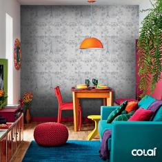 Imagem de Papel De Parede Adesivo Lavável Paris  E  15M