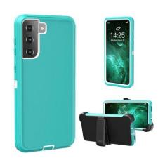 Imagem de muitq Capa para Galaxy S21 5G, capa resistente para Samsung S21, [proteção de grau militar], [à prova de choque] [à prova de queda] [à prova de poeira], compatível com Samsung Galaxy S21 5G