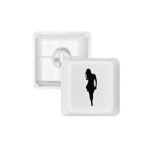 Imagem de Walk Hot Beautiful Woman Stand Keycap Teclado mecânico PBT Gaming Upgrade Kit