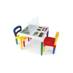 Imagem de Mesa Infantil Didática Com Cadeiras - Poliplac