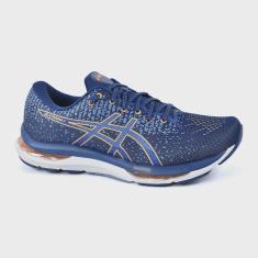 Imagem de Tênis Asics Gel Hypersonic 4 Masculino Azul Laranja