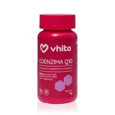 Imagem de Coenzima Q10 Ubiquinona 120mg Com Vitamina E e TCM 30 cáps - Vhita