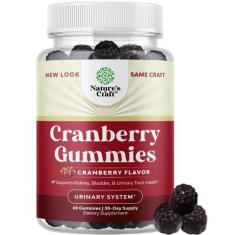 Imagem de Suplemento Natures Craft Natural Cranberry Gummies 500Mg