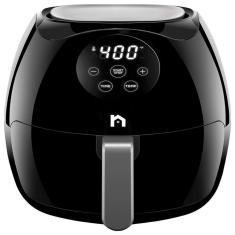 Imagem de Fritadeira Eletrica Airfryer 3.5L Com Painel Digital E Cesto Antiaderente, 110V, New House Kitchen, Preta