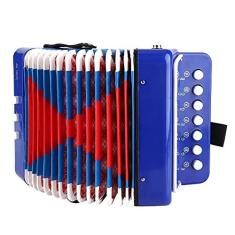 Imagem de Acordeão Infantil, 7 Teclas, Botões, Controle de Acordeão, Fácil de Usar, Brinquedo de Acordeão, Mini Pequeno Acordeão, Instrumento Musical Educacional, Brinquedo de Ritmo