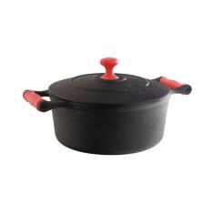 Imagem de Caçarola Ferro Alça Silicone  Libaneza 9,8 Lts 32Cm