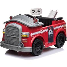 Imagem de Carrinho elétrico de Bombeiro da Patrulha Canina com Controle Remoto 12V Bang Toys