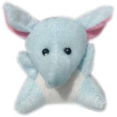 Imagem de Mini Elefante De Pelúcia Chaveiro Elefantinho Infantil - 6cm