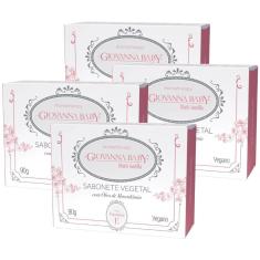Imagem de Kit 4 Sabonetes em Barra Vegetal Blanc Vanilla Giovanna Baby 90G