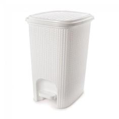 Imagem de Lixeira Com Pedal Rattan 12L - PLASUTIL