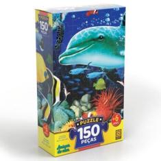 Imagem de Quebra Cabeca Amigos Do Mar 150 Pecas Grow