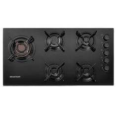 Imagem de Cooktop Brastemp 5 Bocas com Quadrichama e Acendimento Super Automátic