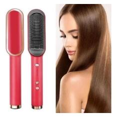 Imagem de Escova Alisadora De Cabelo Pente Elétrico Portátil Cerâmico XSD-910 - 