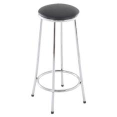 Imagem de Banqueta Alta Sem Arco Banqueta Para Escritório Plus Preto