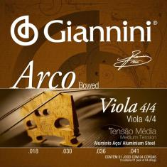 Imagem de Encordoamento Viola Giannini Geavoa Alumínio Arco