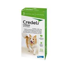 Imagem de Antipulgas e Carrapatos Elanco Credeli Cães 450 mg 11 a 22kg 3 Comprimidos