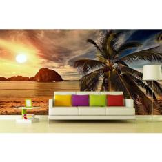 Imagem de Papel De Parede Painel Fotográfico Praia N47 2,00X3,00